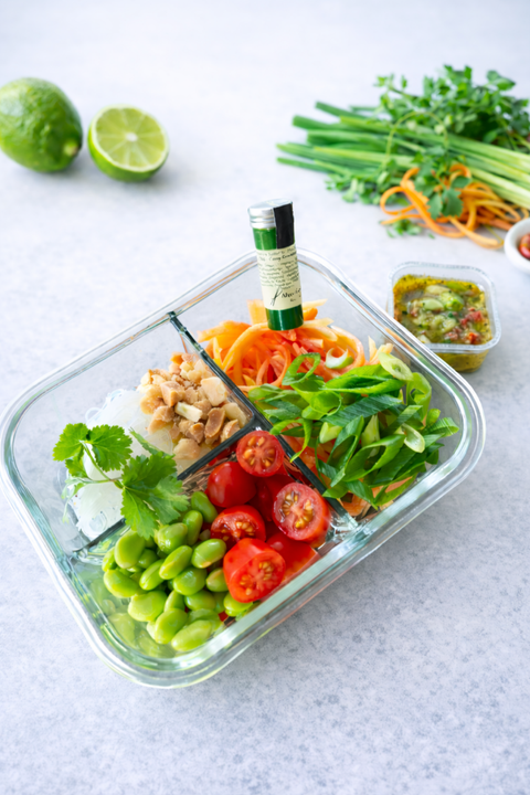 Spicy Thai-Curry Salat mit Papaya - www.altesgewuerzamt.de