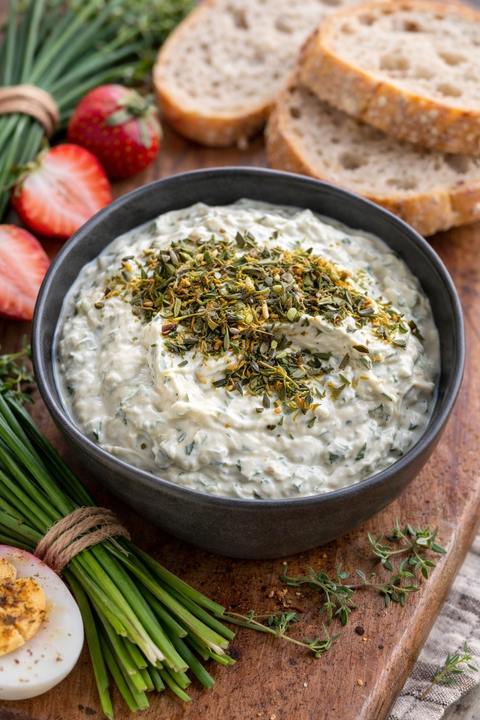 Kräuterquark mit Café de Paris