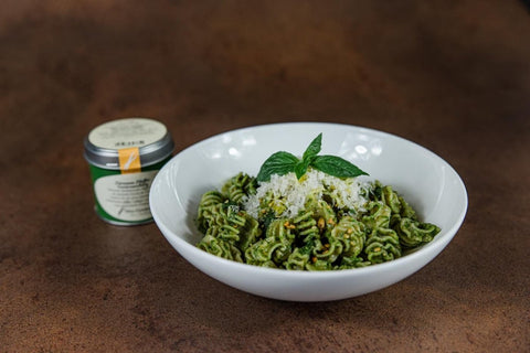 Radiatori mit Zitronen-Pfeffer und Gewürzamt Pesto - www.altesgewuerzamt.de