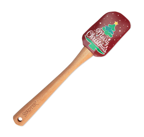 X-MAS Teigschaber Tanne Rot