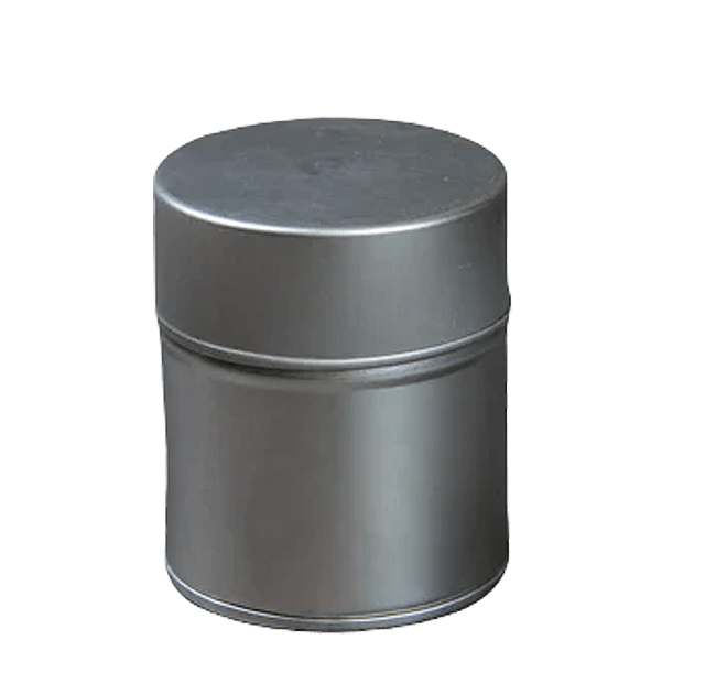 Blechdose Silbern
