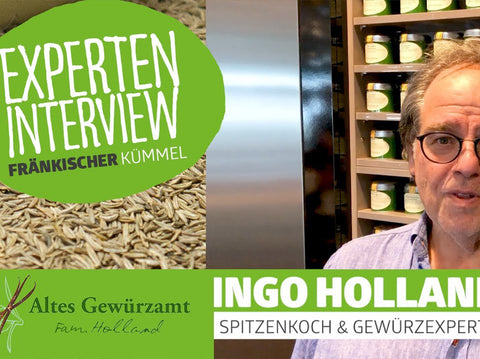 Spitzenkoch Ingo Holland im Interview –Expertenmeinung zum fränkischen Kümmel