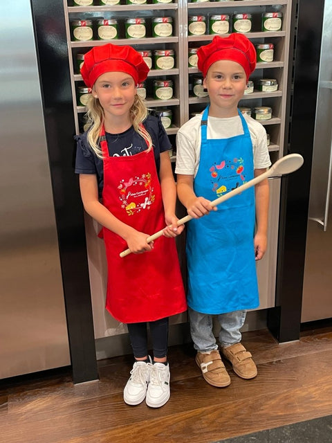 Kinderschürze türkis - Gewürze online kaufen Altes Gewürzamt