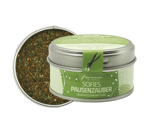 Sofies Pausenzauber — Sesam-Topping mit Kräutern und Zitrone im Webshop-Bild