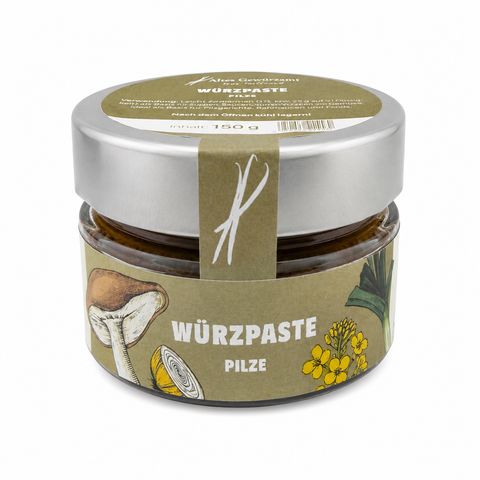 Würzpaste Pilze im 150-Gramm-Glas vom Alten Gewürzamt
