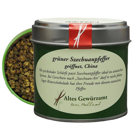 grüner Szechuanpfeffer - www.altesgewuerzamt.de Gewürze Online kaufen