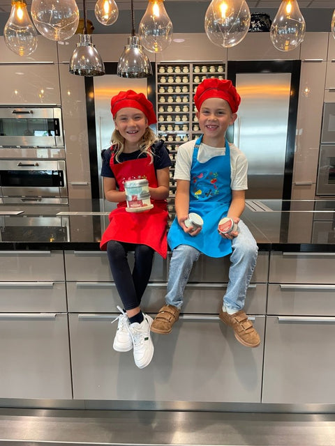 Kinderschürze rot - Gewürze online kaufen Altes Gewürzamt