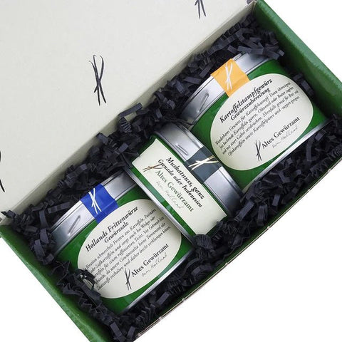 Kartoffelbox – Geschenkbox mit Gewürzen für Kartoffeln –
