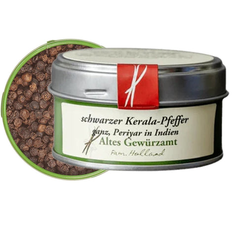 schwarzer Kerala - Pfeffer - www.altesgewuerzamt.de Gewürze Online kaufen